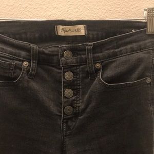 Madewell 9 inch high rise skinny jeans